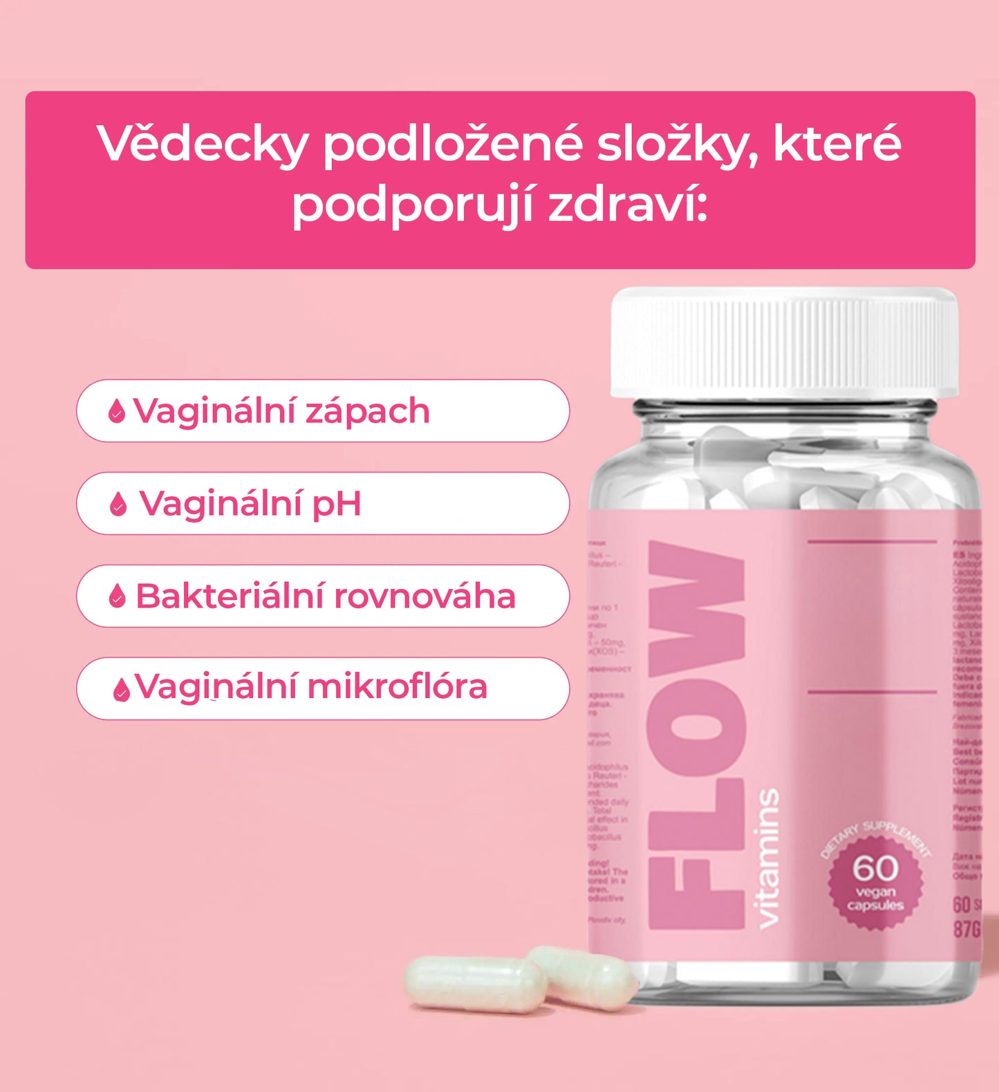 Flow®️ – Vaginální probiotikum