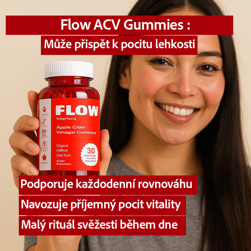 Flow – Jablečný ocet ve formě želatinových medvídků