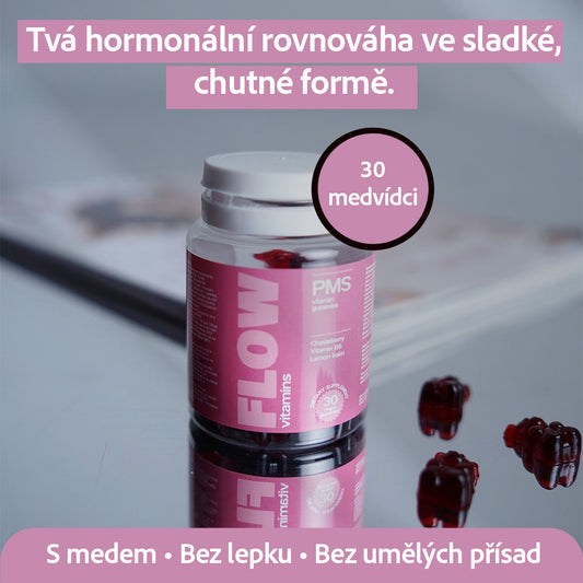 Flow®️ – Multivitamin pro hormonální rovnováhu a PMS